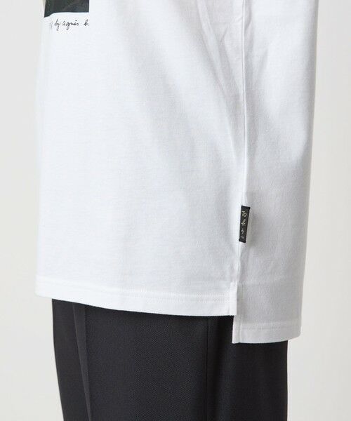 green label relaxing / グリーンレーベル リラクシング Tシャツ | ＜To b. by agnes b.コラボ＞フォト ショートスリーブ Tシャツ | 詳細10