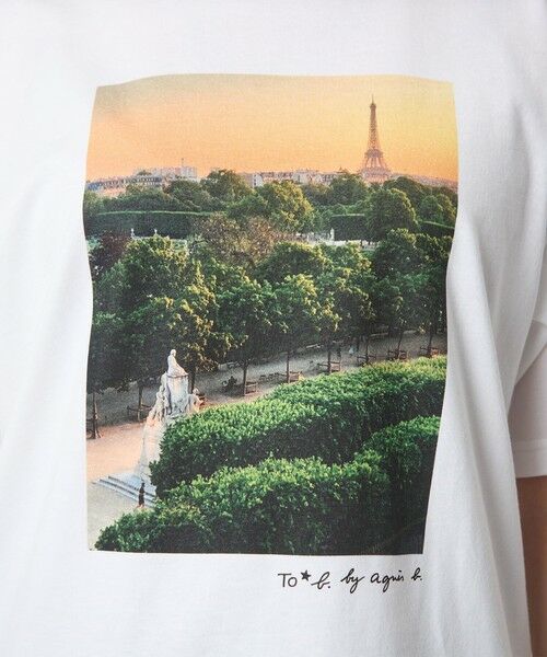 green label relaxing / グリーンレーベル リラクシング Tシャツ | ＜To b. by agnes b.コラボ＞フォト ショートスリーブ Tシャツ | 詳細11