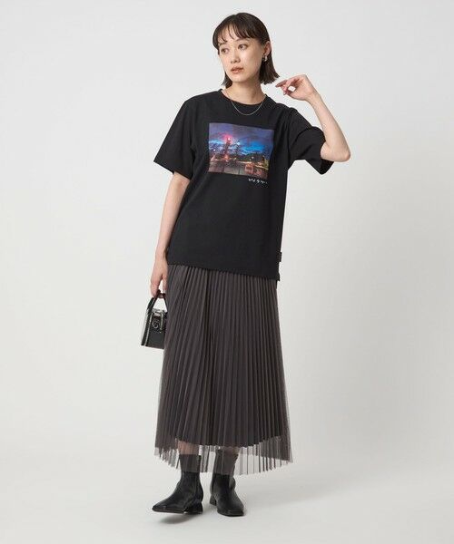 green label relaxing / グリーンレーベル リラクシング Tシャツ | ＜To b. by agnes b.コラボ＞フォト ショートスリーブ Tシャツ | 詳細18