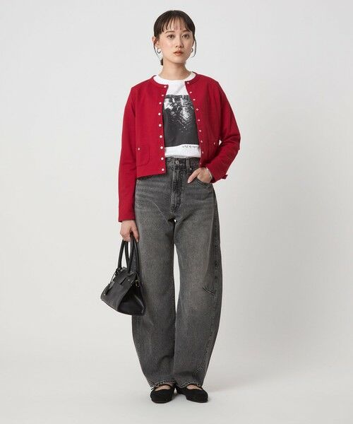 green label relaxing / グリーンレーベル リラクシング Tシャツ | ＜To b. by agnes b.コラボ＞フォト ショートスリーブ Tシャツ | 詳細25