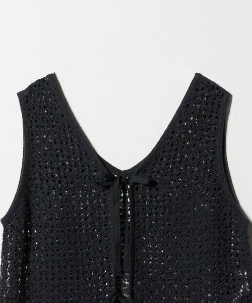 green label relaxing / グリーンレーベル リラクシング ニット・セーター | メッシュ 2WAY ノースリーブ ニット プルオーバー ウォッシャブル | 詳細6