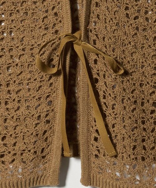 green label relaxing / グリーンレーベル リラクシング ニット・セーター | メッシュ 2WAY ノースリーブ ニット プルオーバー ウォッシャブル | 詳細18