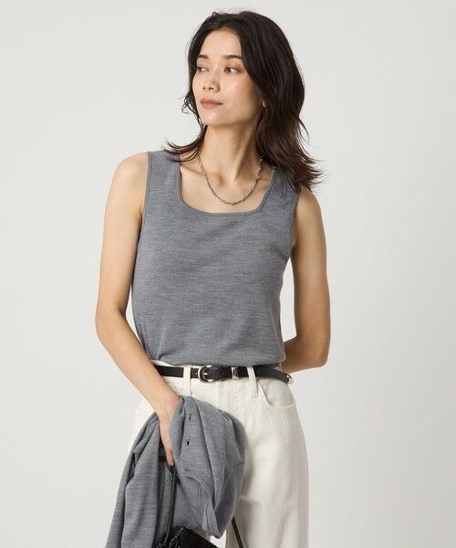 green label relaxing / グリーンレーベル リラクシング タンクトップ | エブリニット タンクトップ ウォッシャブル | 詳細6