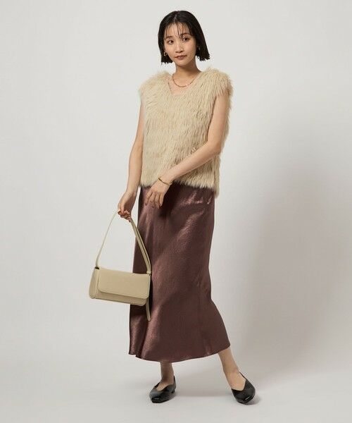 green label relaxing / グリーンレーベル リラクシング ベスト | フェザー ノースリーブ プルオーバー  -ウォッシャブル- | 詳細20