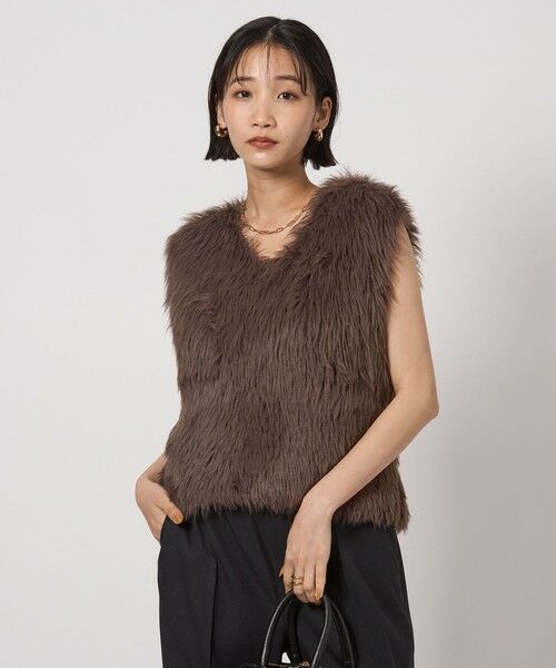 green label relaxing / グリーンレーベル リラクシング ベスト | フェザー ノースリーブ プルオーバー  -ウォッシャブル- | 詳細27