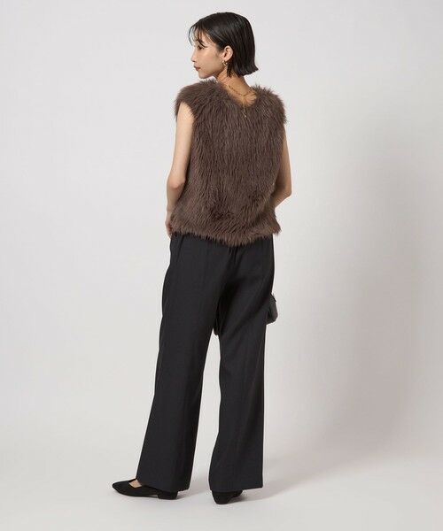 green label relaxing / グリーンレーベル リラクシング ベスト | フェザー ノースリーブ プルオーバー  -ウォッシャブル- | 詳細30