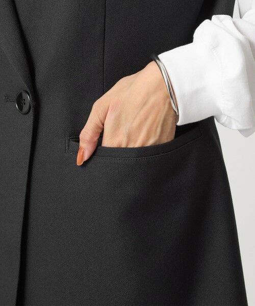 green label relaxing / グリーンレーベル リラクシング ベスト | ツイードライク ジレ マシンウォッシャブル 帯電防止 | 詳細13