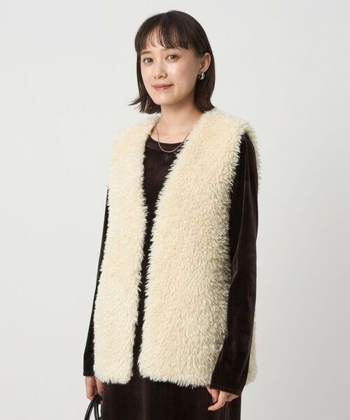 green label relaxing / グリーンレーベル リラクシング ベスト | ボア ベスト | 詳細1