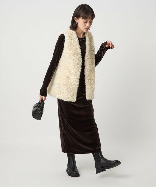 green label relaxing / グリーンレーベル リラクシング ベスト | ボア ベスト | 詳細4