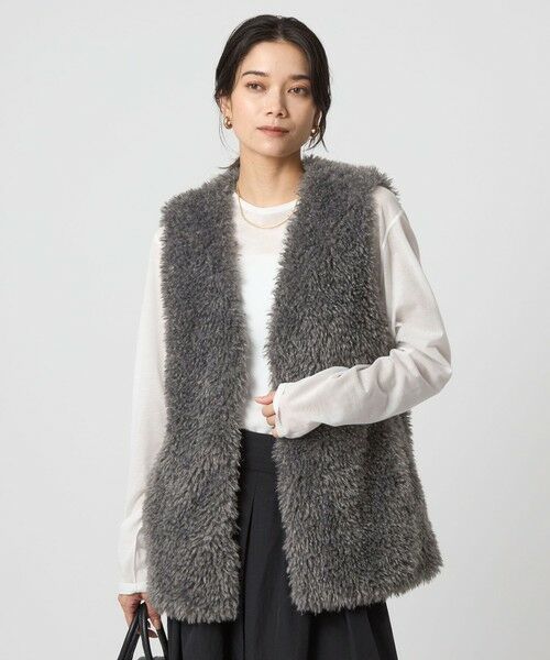 green label relaxing / グリーンレーベル リラクシング ベスト | ボア ベスト | 詳細6