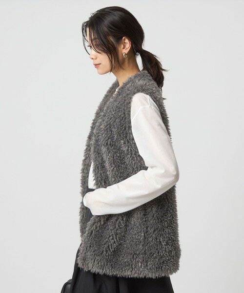 green label relaxing / グリーンレーベル リラクシング ベスト | ボア ベスト | 詳細7