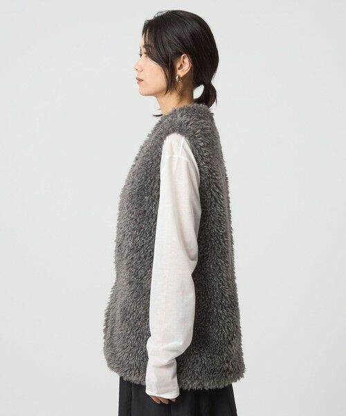 green label relaxing / グリーンレーベル リラクシング ベスト | ボア ベスト | 詳細11