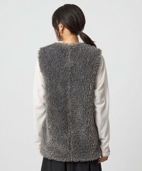 green label relaxing / グリーンレーベル リラクシング ベスト | ボア ベスト | 詳細12