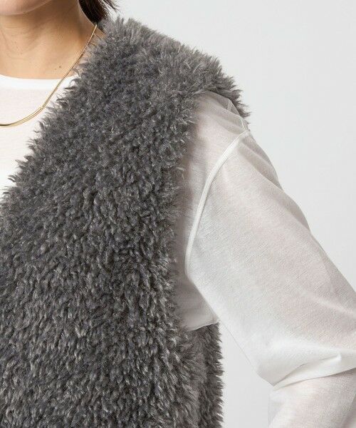 green label relaxing / グリーンレーベル リラクシング ベスト | ボア ベスト | 詳細14