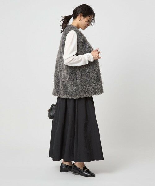 green label relaxing / グリーンレーベル リラクシング ベスト | ボア ベスト | 詳細9