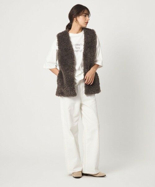 green label relaxing / グリーンレーベル リラクシング ベスト | ボア ベスト | 詳細20