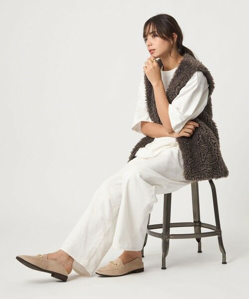 green label relaxing / グリーンレーベル リラクシング ベスト | ボア ベスト | 詳細22