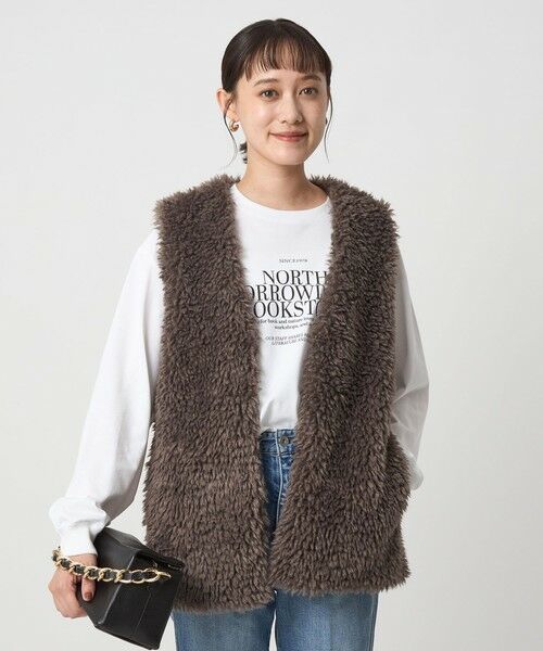 green label relaxing / グリーンレーベル リラクシング ベスト | ボア ベスト | 詳細24