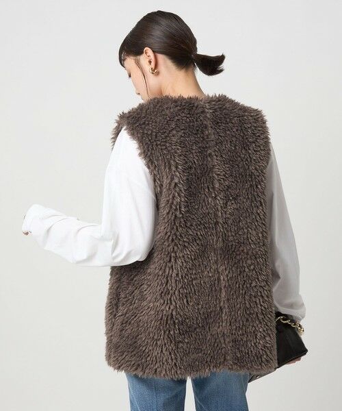 green label relaxing / グリーンレーベル リラクシング ベスト | ボア ベスト | 詳細25