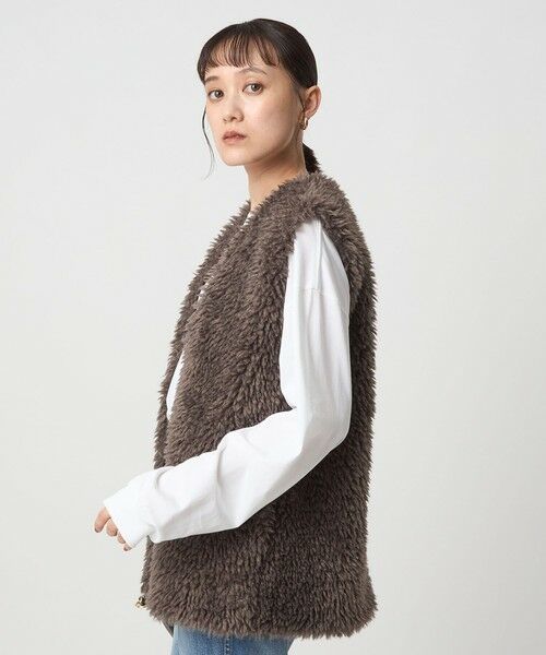 green label relaxing / グリーンレーベル リラクシング ベスト | ボア ベスト | 詳細26