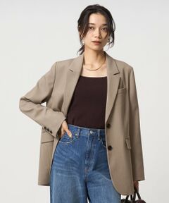 green label relaxing / グリーンレーベル リラクシング テーラードジャケット | ツイル テーラード 2ボタン ジャケット