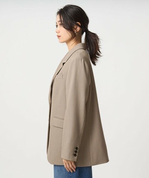 green label relaxing / グリーンレーベル リラクシング テーラードジャケット | ツイル テーラード 2ボタン ジャケット | 詳細7