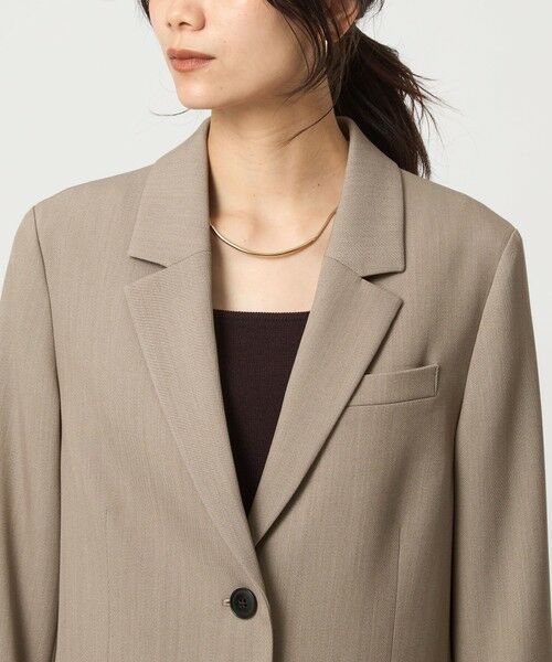 green label relaxing / グリーンレーベル リラクシング テーラードジャケット | ツイル テーラード 2ボタン ジャケット | 詳細9