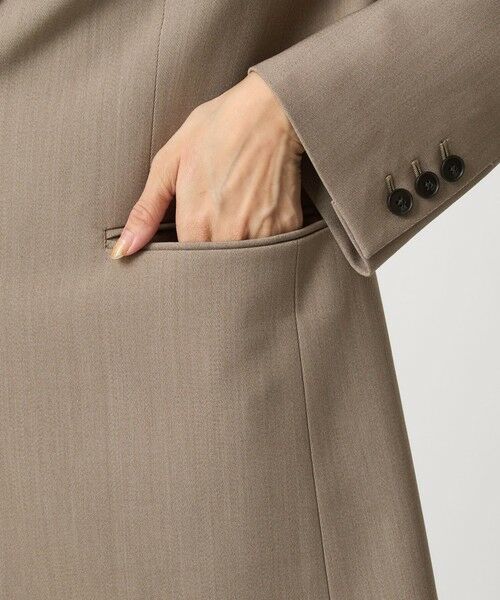 green label relaxing / グリーンレーベル リラクシング テーラードジャケット | ツイル テーラード 2ボタン ジャケット | 詳細11