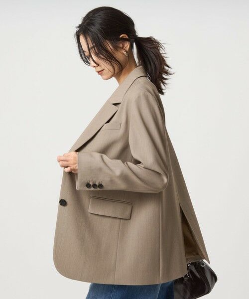 ツイル テーラード 2ボタン ジャケット （テーラードジャケット