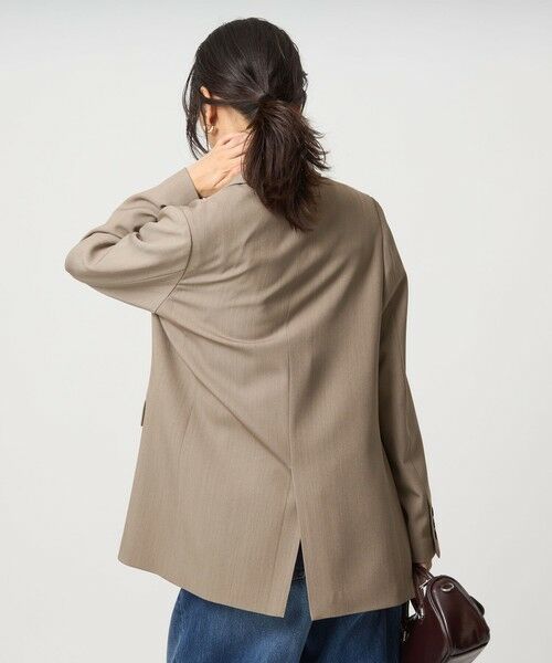 green label relaxing / グリーンレーベル リラクシング テーラードジャケット | ツイル テーラード 2ボタン ジャケット | 詳細3
