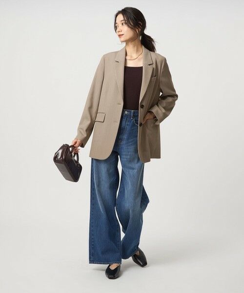 ツイル テーラード 2ボタン ジャケット （テーラードジャケット