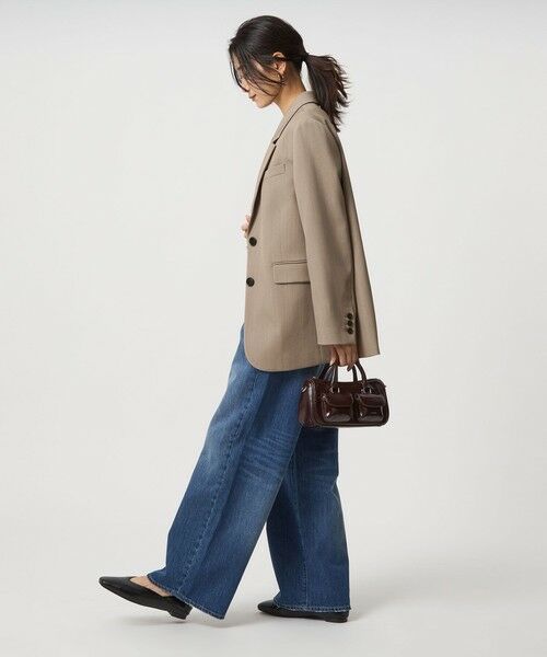 green label relaxing / グリーンレーベル リラクシング テーラードジャケット | ツイル テーラード 2ボタン ジャケット | 詳細5