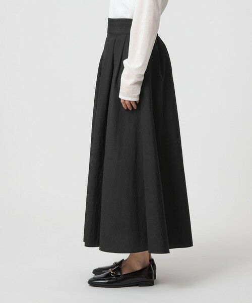 green label relaxing / グリーンレーベル リラクシング ロング・マキシ丈スカート | タック フレア スカート | 詳細8
