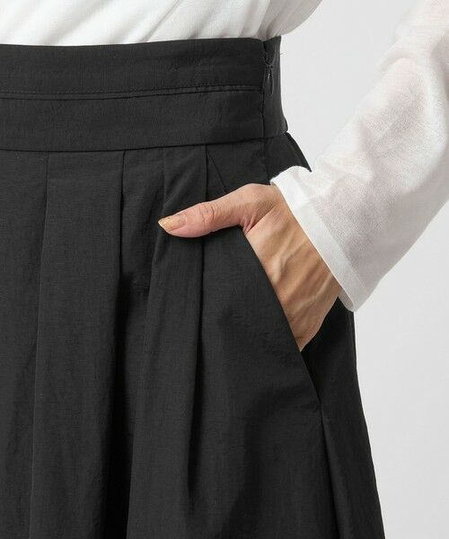 green label relaxing / グリーンレーベル リラクシング ロング・マキシ丈スカート | タック フレア スカート | 詳細11