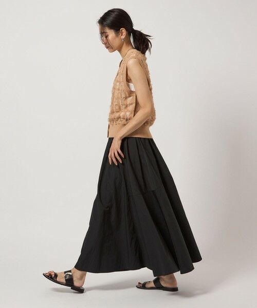 green label relaxing / グリーンレーベル リラクシング ロング・マキシ丈スカート | ボリューム ギャザー スカート | 詳細3
