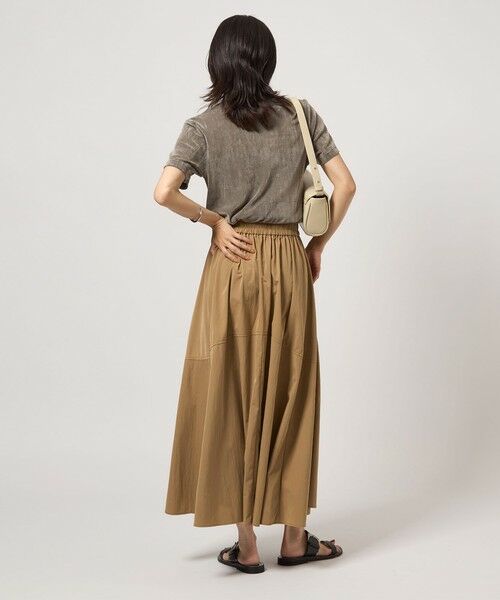 green label relaxing / グリーンレーベル リラクシング ロング・マキシ丈スカート | ボリューム ギャザー スカート | 詳細9