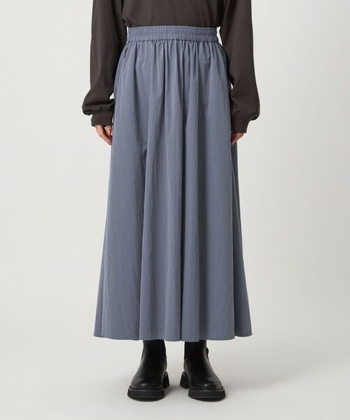 green label relaxing / グリーンレーベル リラクシング ロング・マキシ丈スカート | ボリューム ギャザー スカート | 詳細16
