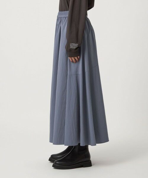 green label relaxing / グリーンレーベル リラクシング ロング・マキシ丈スカート | ボリューム ギャザー スカート | 詳細17