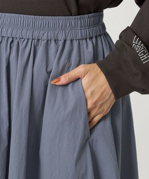 green label relaxing / グリーンレーベル リラクシング ロング・マキシ丈スカート | ボリューム ギャザー スカート | 詳細20