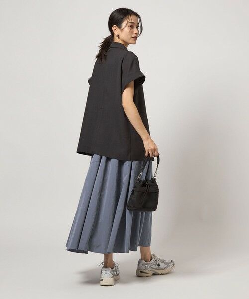 green label relaxing / グリーンレーベル リラクシング ロング・マキシ丈スカート | ボリューム ギャザー スカート | 詳細13