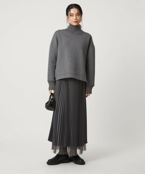 green label relaxing / グリーンレーベル リラクシング ロング・マキシ丈スカート | ［size SHORT/TALLあり］2WAY チュール プリーツ スカート | 詳細17