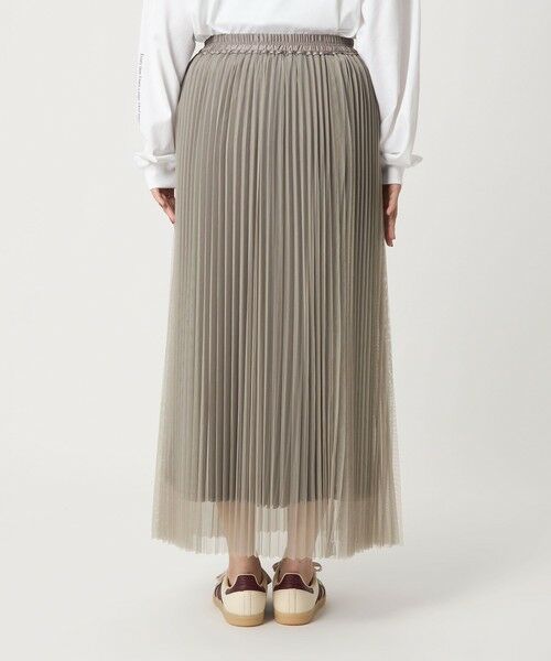 green label relaxing / グリーンレーベル リラクシング ロング・マキシ丈スカート | ［size SHORT/TALLあり］2WAY チュール プリーツ スカート | 詳細25