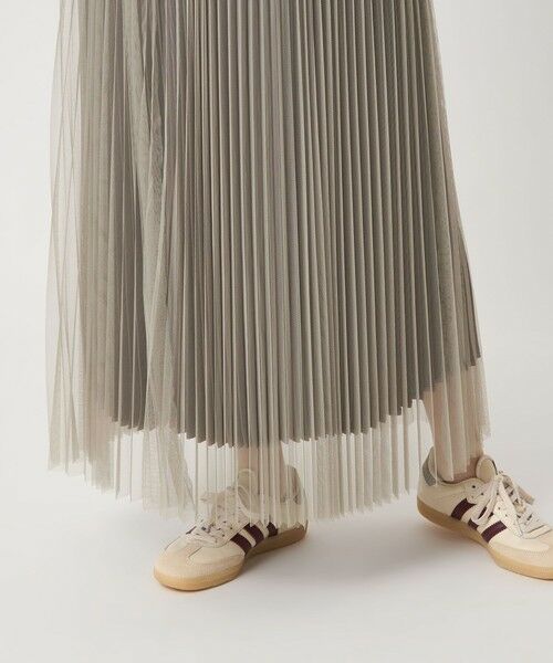 green label relaxing / グリーンレーベル リラクシング ロング・マキシ丈スカート | ［size SHORT/TALLあり］2WAY チュール プリーツ スカート | 詳細28