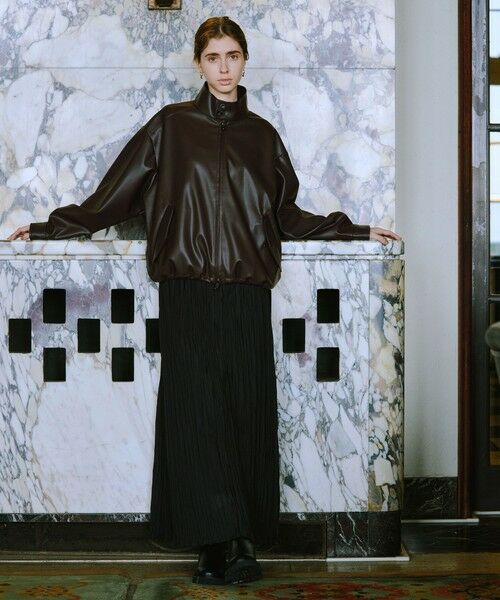 green label relaxing / グリーンレーベル リラクシング ロング・マキシ丈スカート | ワッシャー プリーツ スカート | 詳細5