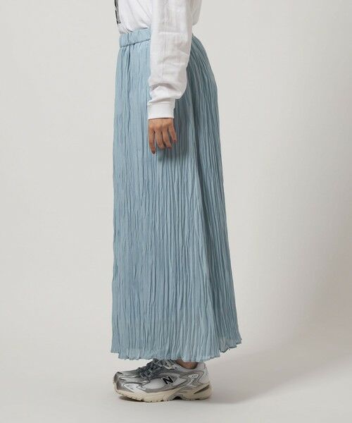 green label relaxing / グリーンレーベル リラクシング ロング・マキシ丈スカート | ワッシャー プリーツ スカート | 詳細16