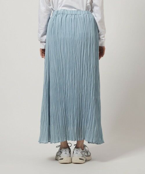 green label relaxing / グリーンレーベル リラクシング ロング・マキシ丈スカート | ワッシャー プリーツ スカート | 詳細17