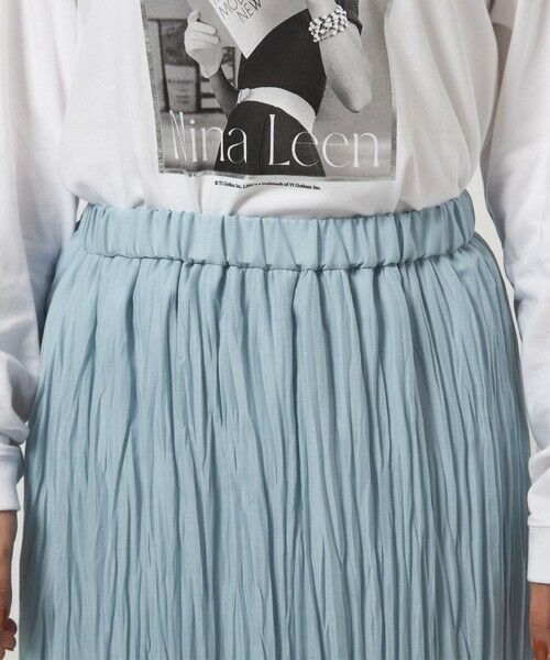 green label relaxing / グリーンレーベル リラクシング ロング・マキシ丈スカート | ワッシャー プリーツ スカート | 詳細18