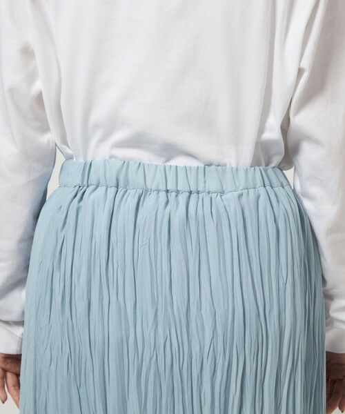 green label relaxing / グリーンレーベル リラクシング ロング・マキシ丈スカート | ワッシャー プリーツ スカート | 詳細19