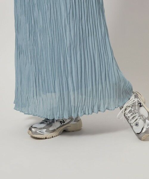 green label relaxing / グリーンレーベル リラクシング ロング・マキシ丈スカート | ワッシャー プリーツ スカート | 詳細21