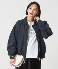 green label relaxing / グリーンレーベル リラクシング ブルゾン | ツイル コクーン MA-1 ウォッシャブル 撥水 吸湿発熱